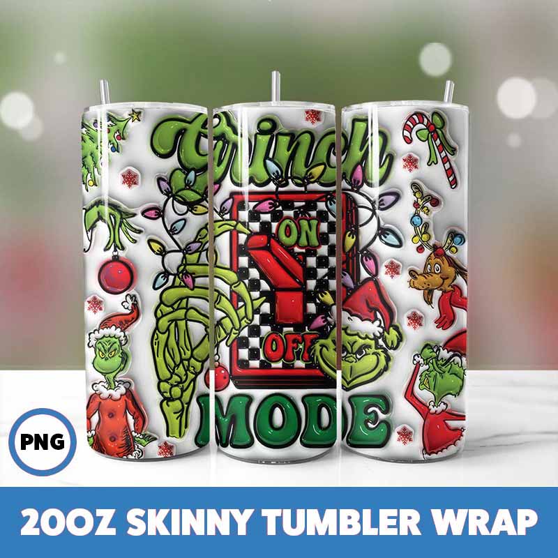 Grinchmas Tumbler Wrap