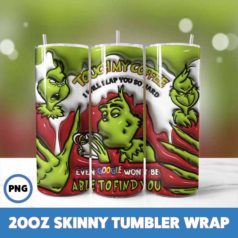 Grinchmas Tumbler Wrap