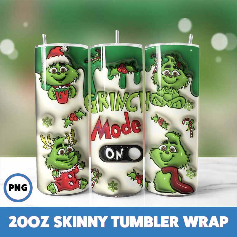 Grinchmas Tumbler Wrap