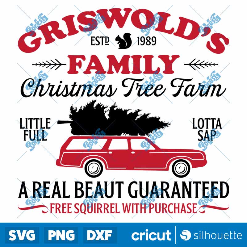 Griswold's Family Christmas
Tree Farm SVG