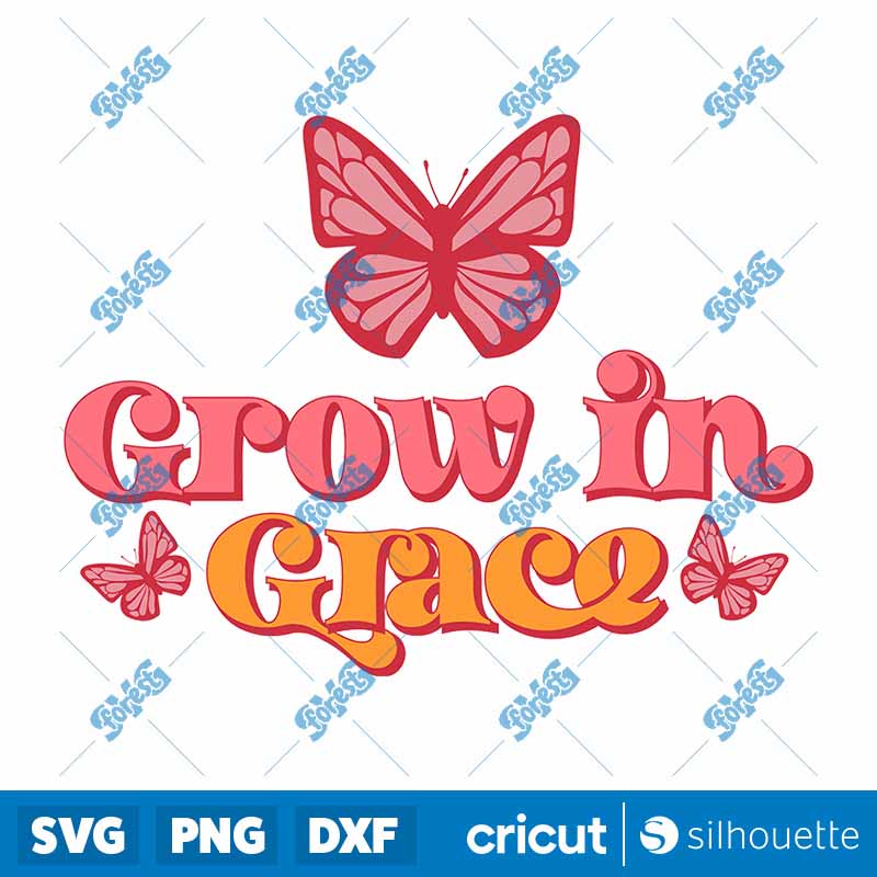 Grow In Grace PNG