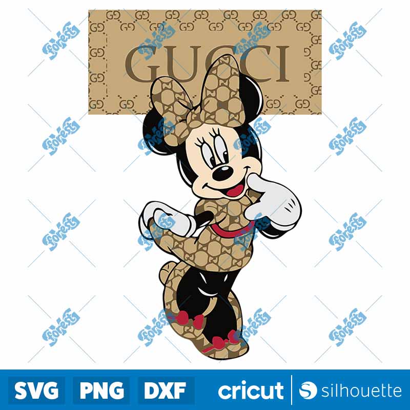 GuccI'minnie Disney SVG