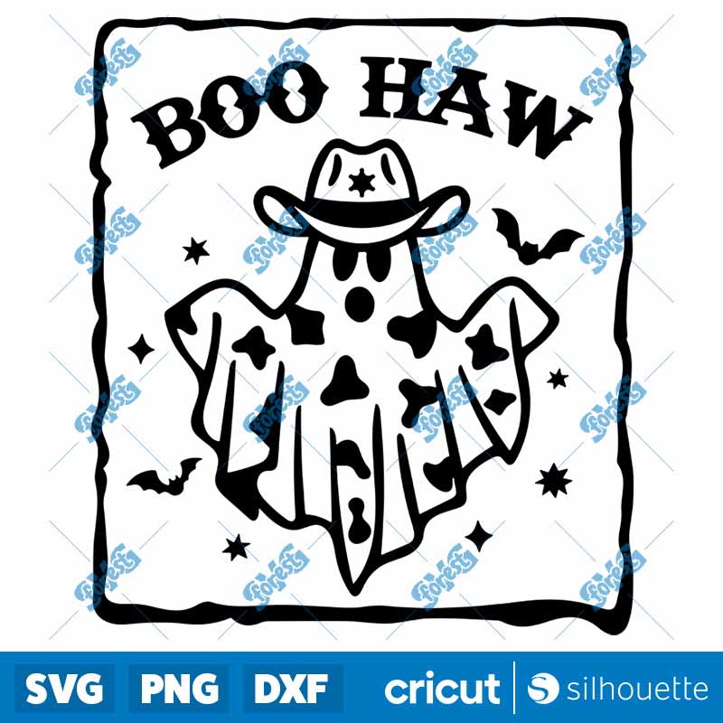 Halloween Boo Haw SVG