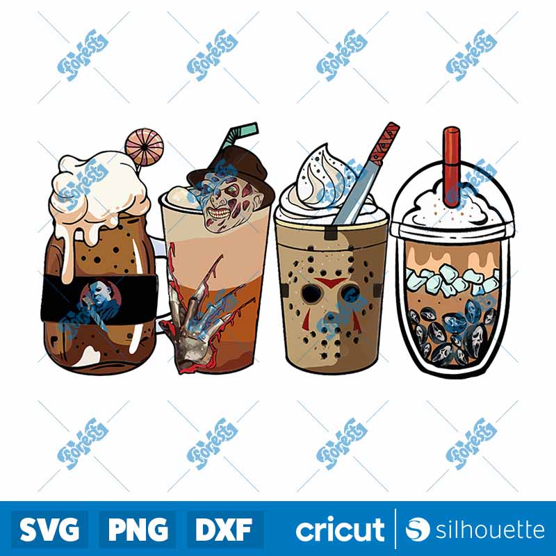 Halloween Coffee PNG