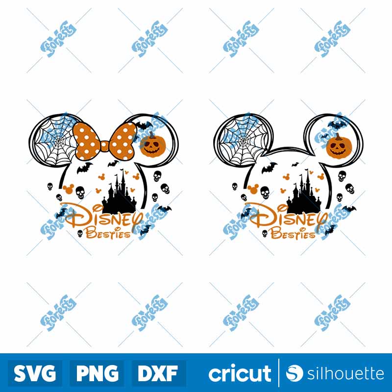 Halloween Disney Besties SVG