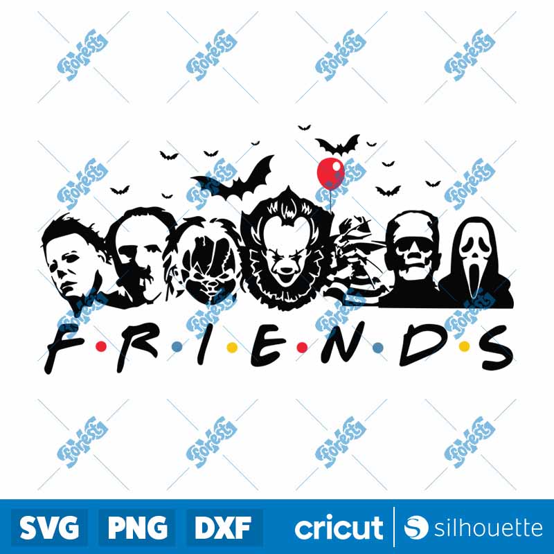 Halloween Friends SVG