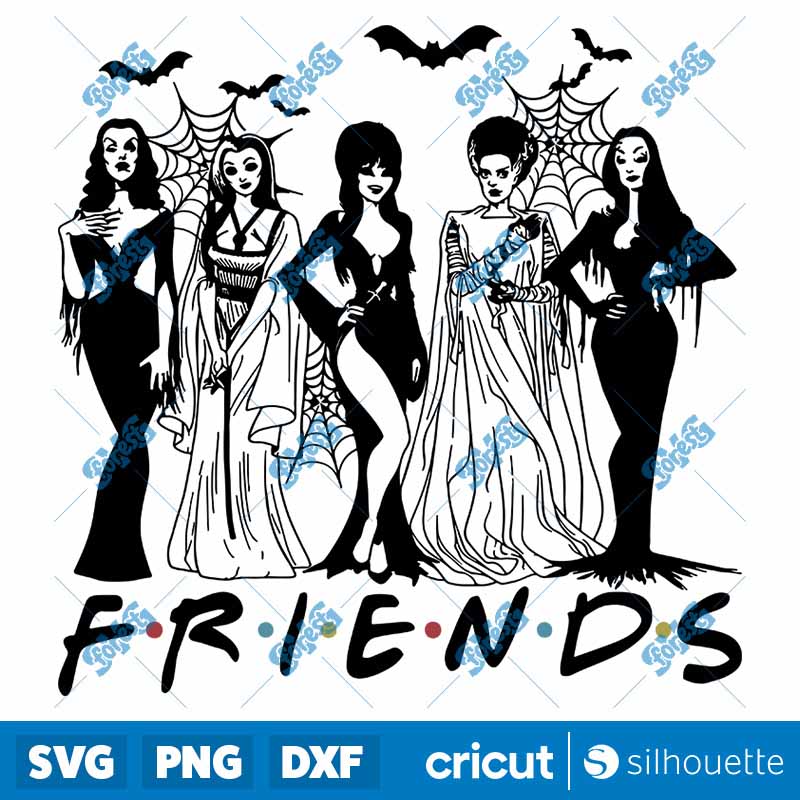 Halloween Friends SVG