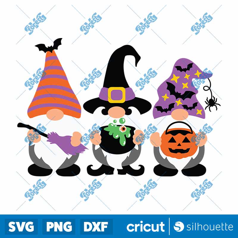 Halloween Gnomes SVG