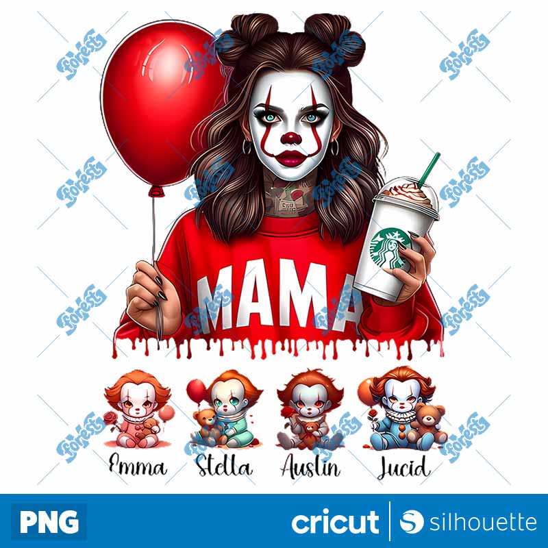 Halloween Horror Mama Movie
Custom Kid Name PNG