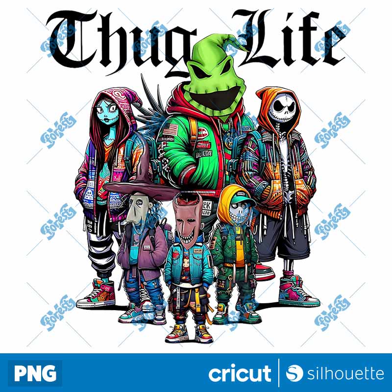 Halloween Horror Thug Life PNG