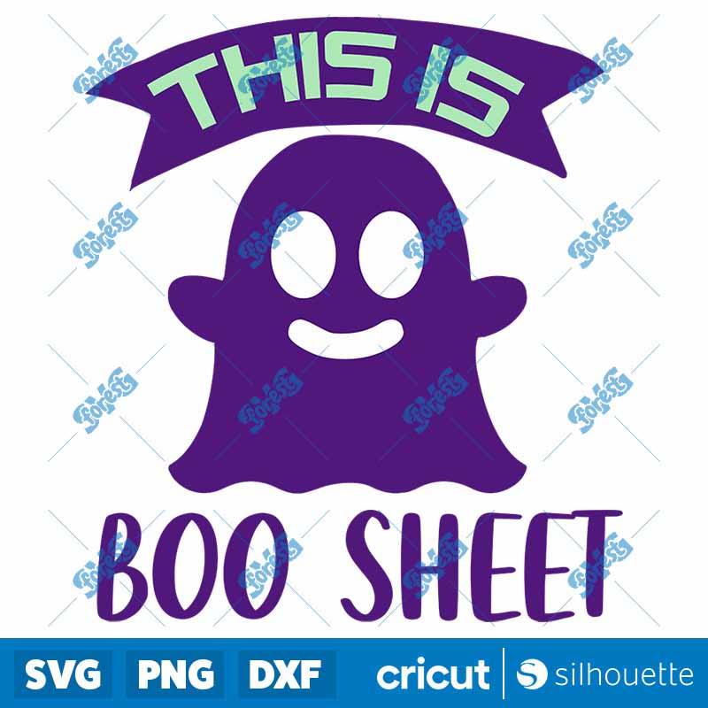 Halloween This is Boo Sheet
  SVG