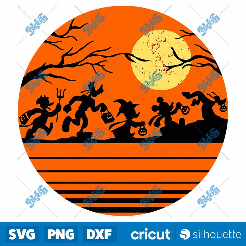 Halloween Trick Treating SVG