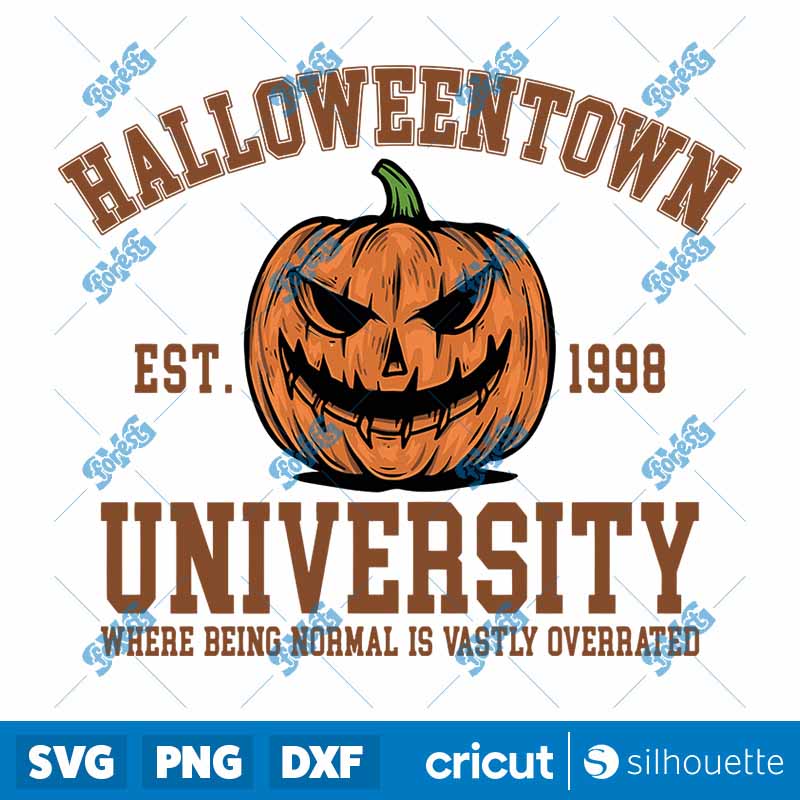 Halloween University SVG