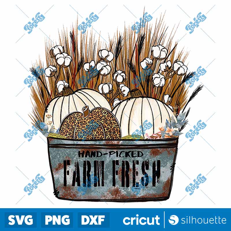 Hand Picked Farm Fresh PNG