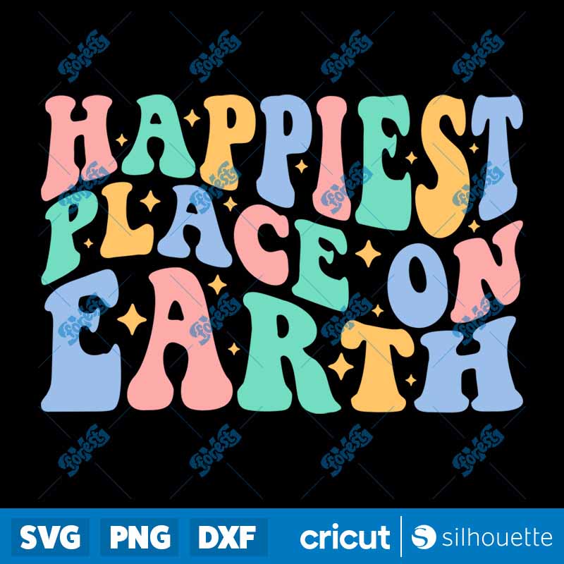 Happiest Place On Earth SVG