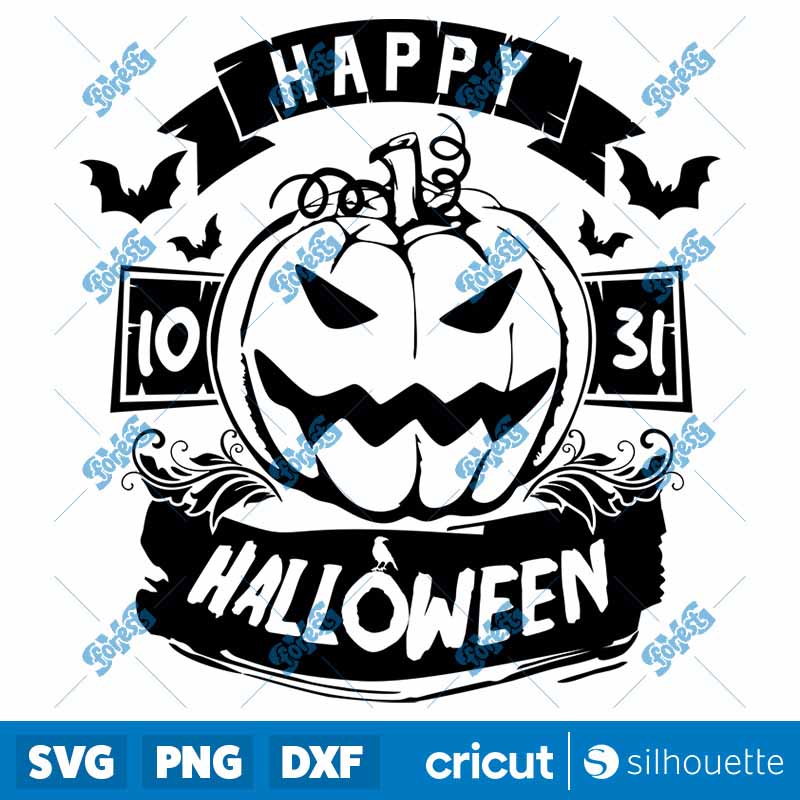 Happy 1031 Halloween Pumpkin
  Halloween Halloween SVG