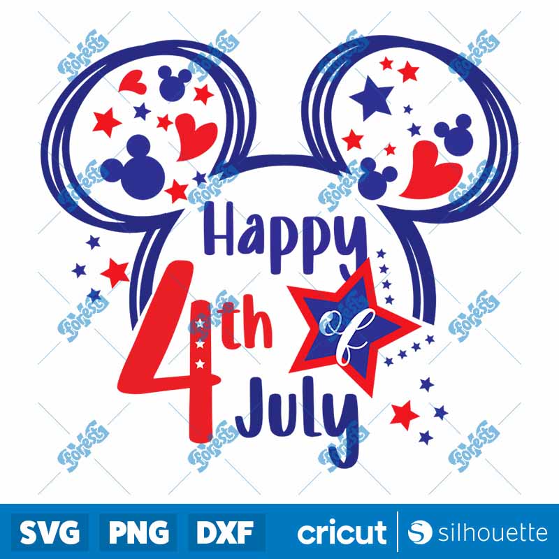 Happy 4th of July SVG