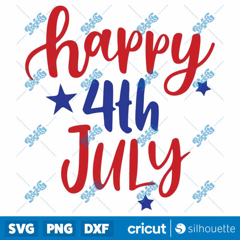 Happy 4th of July SVG