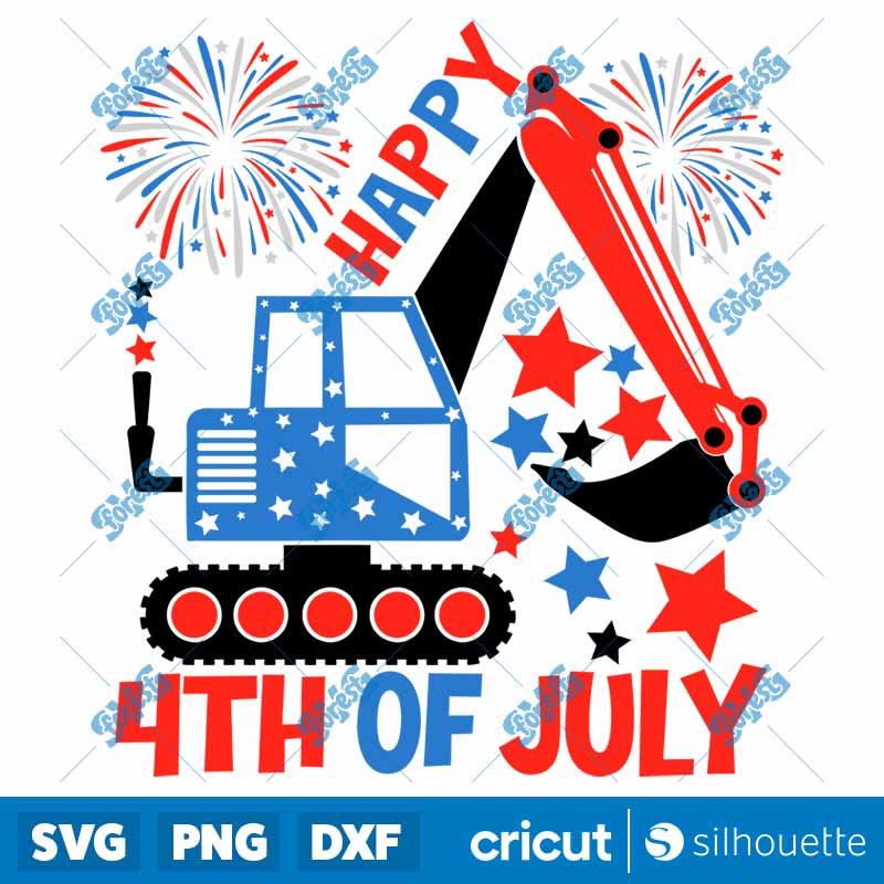 Happy 4th Of July SVG