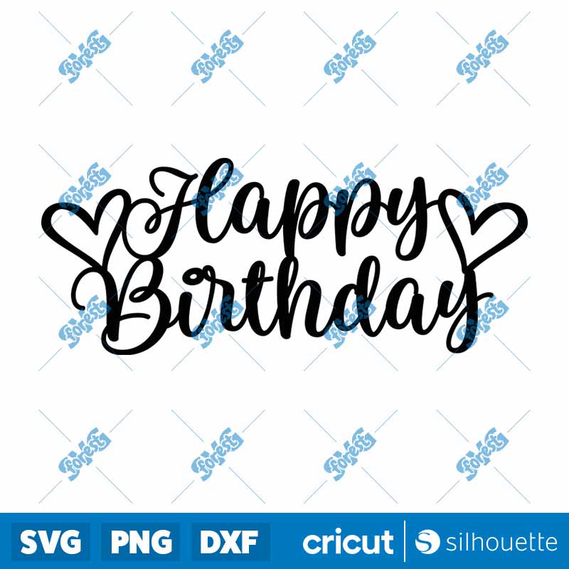 Happy Birthday SVG