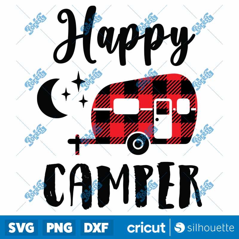 Happy Camper SVG