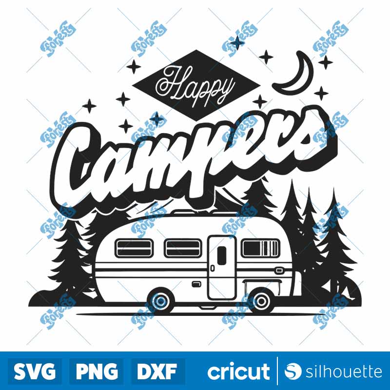 Happy Camper SVG