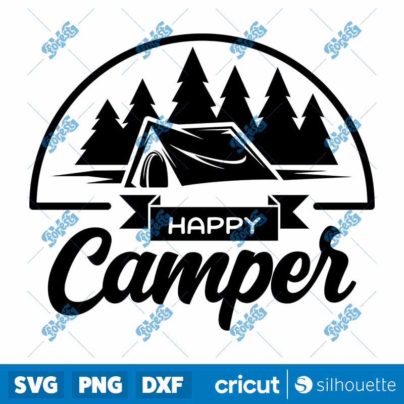 Happy Camper SVG