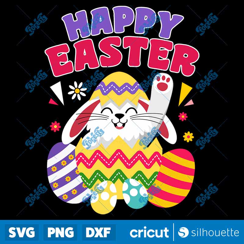 Happy Easter Egg SVG