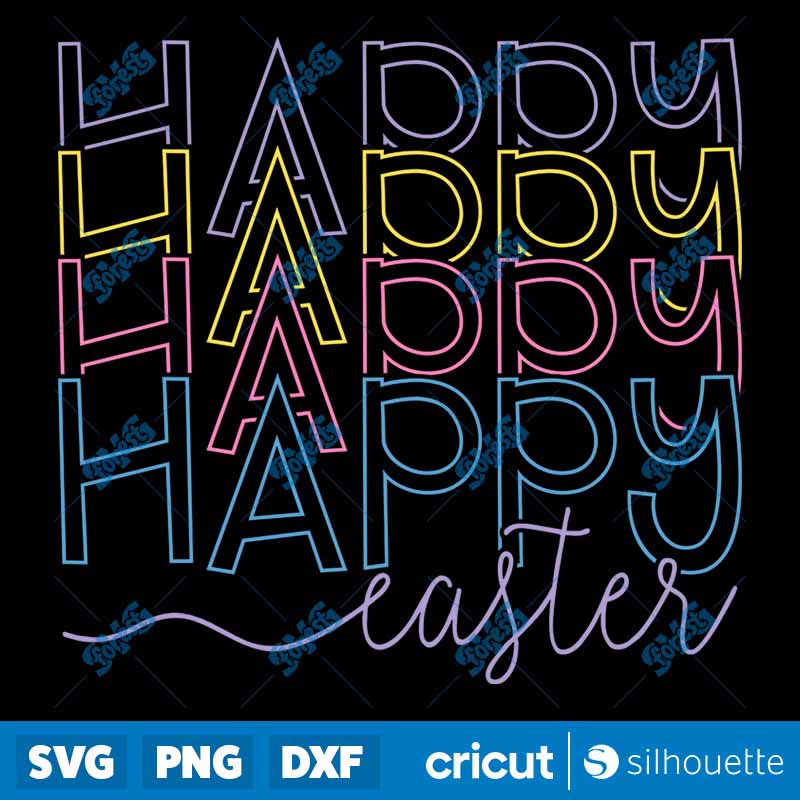 Happy Easter SVG