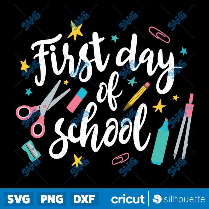 Happy First Day Of School
Teacher Girls Back To School SVG