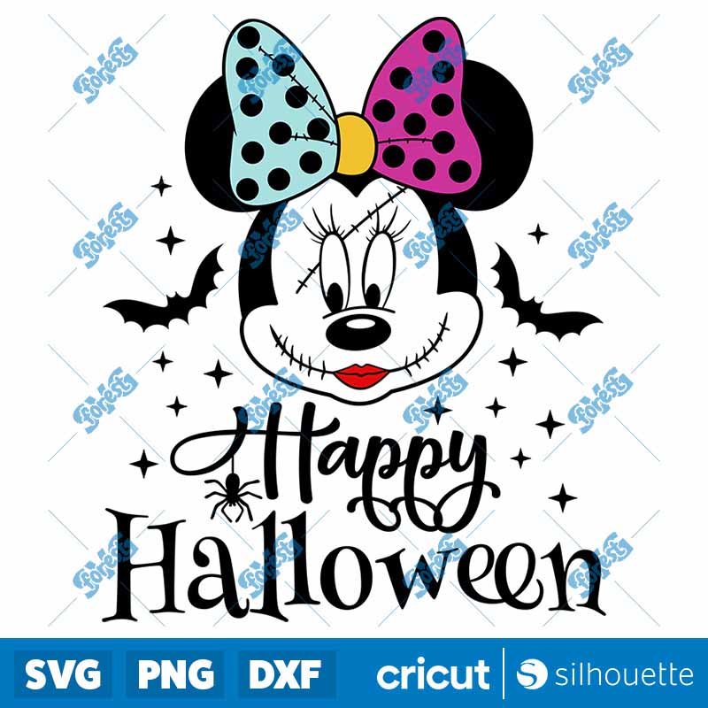 Happy Halloween Ears Sally SVG