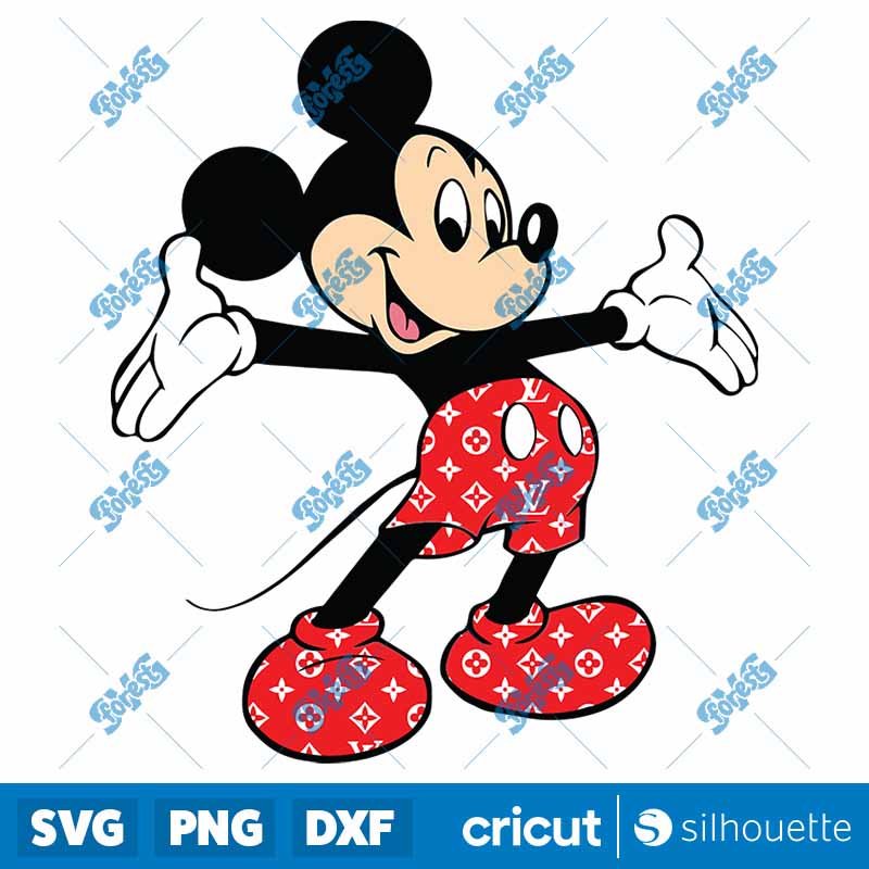 Happy Mickey Mickey Mouse
  Supreme SVG