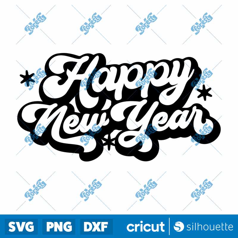 Happy New Years SVG