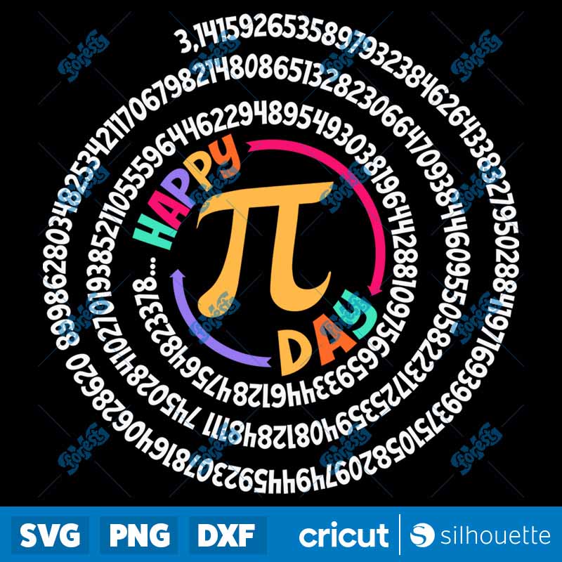 Happy Pi Day SVG