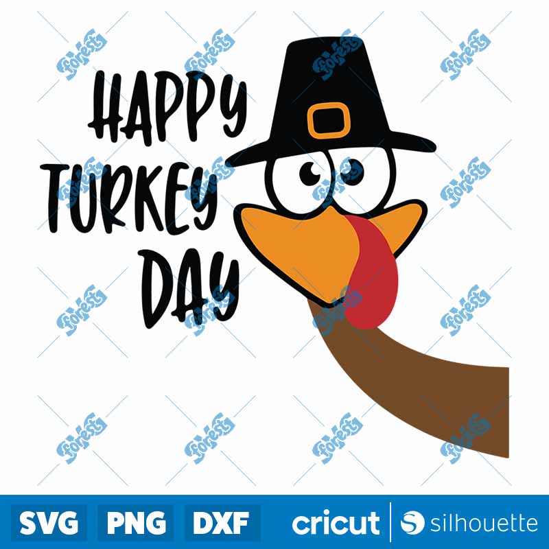 Happy Turkey Day SVG