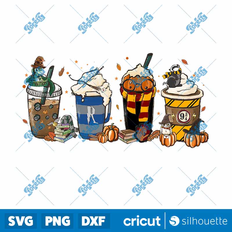 Harry Potter Coffee Cups PNG