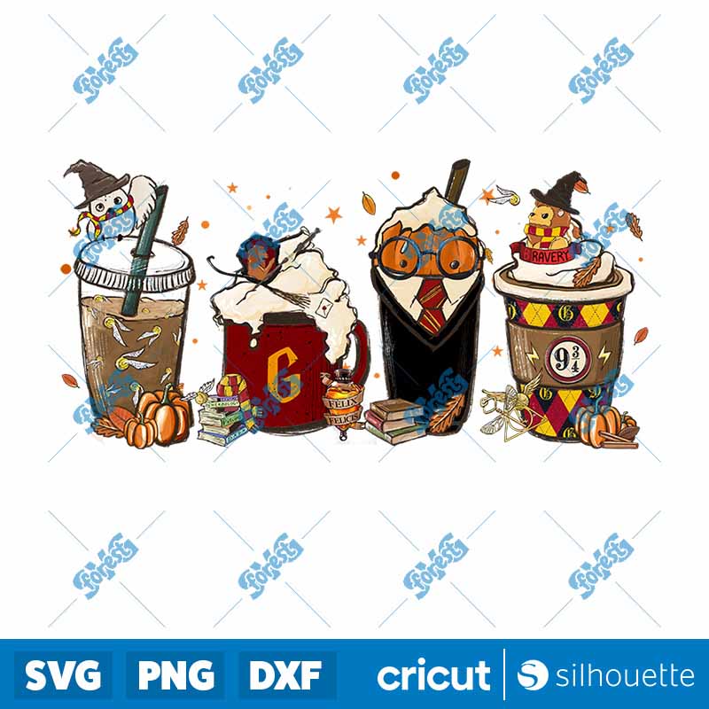 Harry Potter Coffee Fall PNG