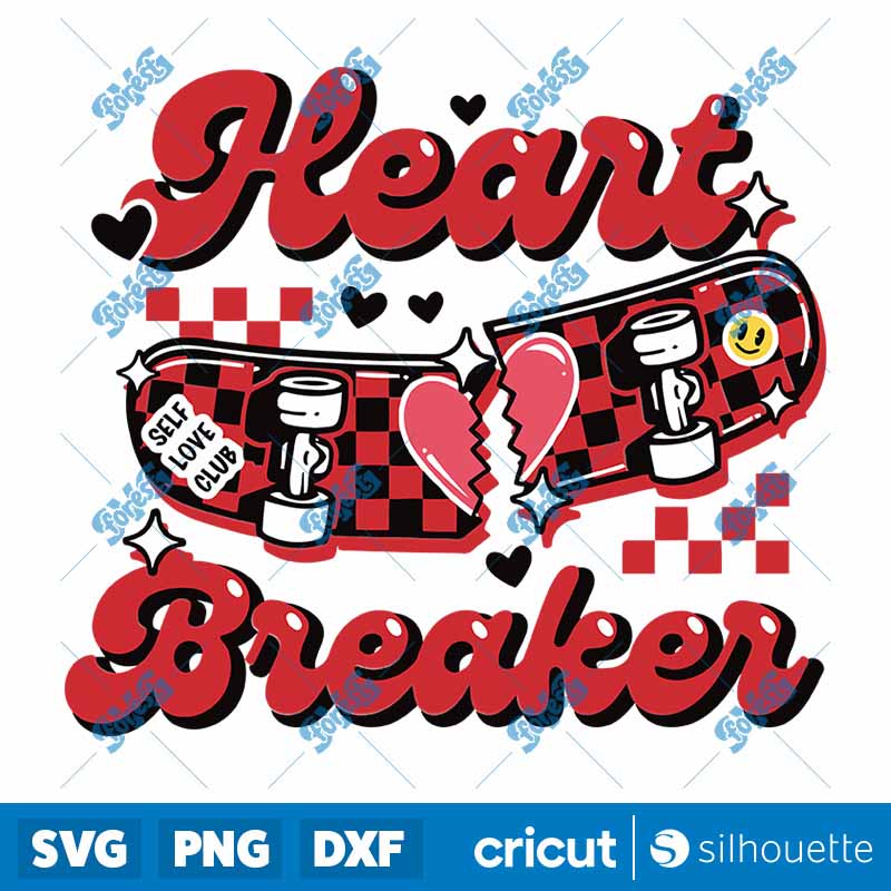 Heart Breaker Self Love Club
SVG