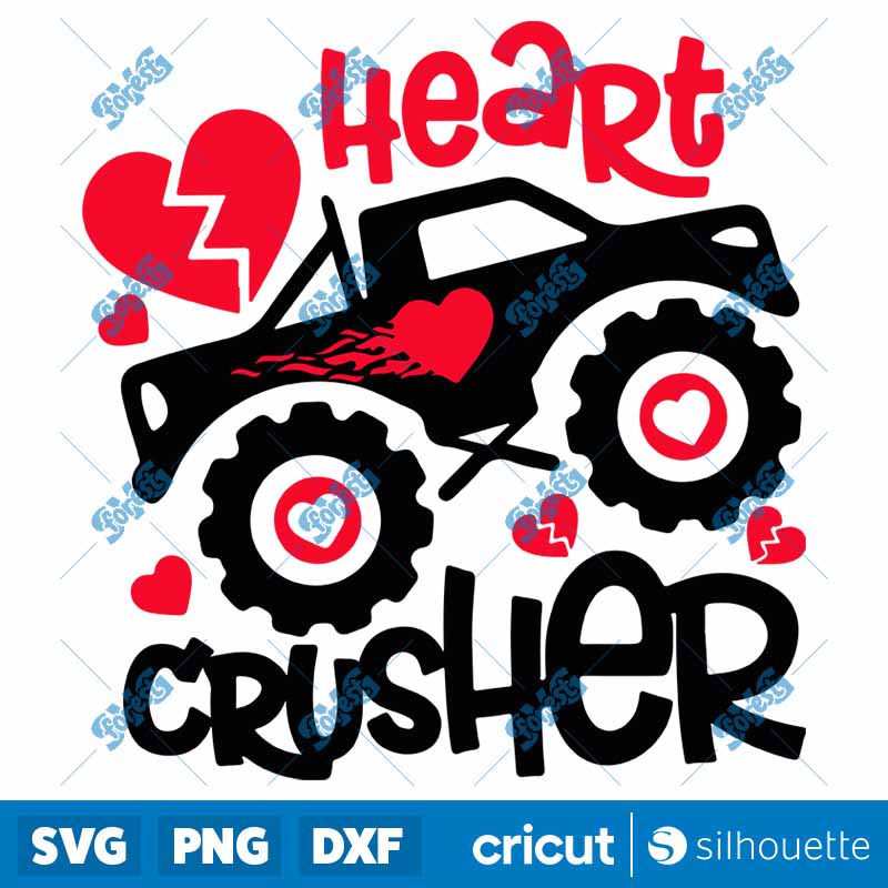 Heart Crusher SVG