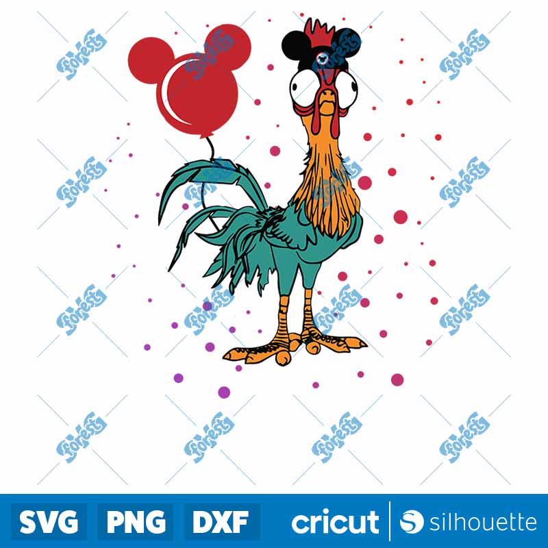 Hei Hei Disney Mode SVG