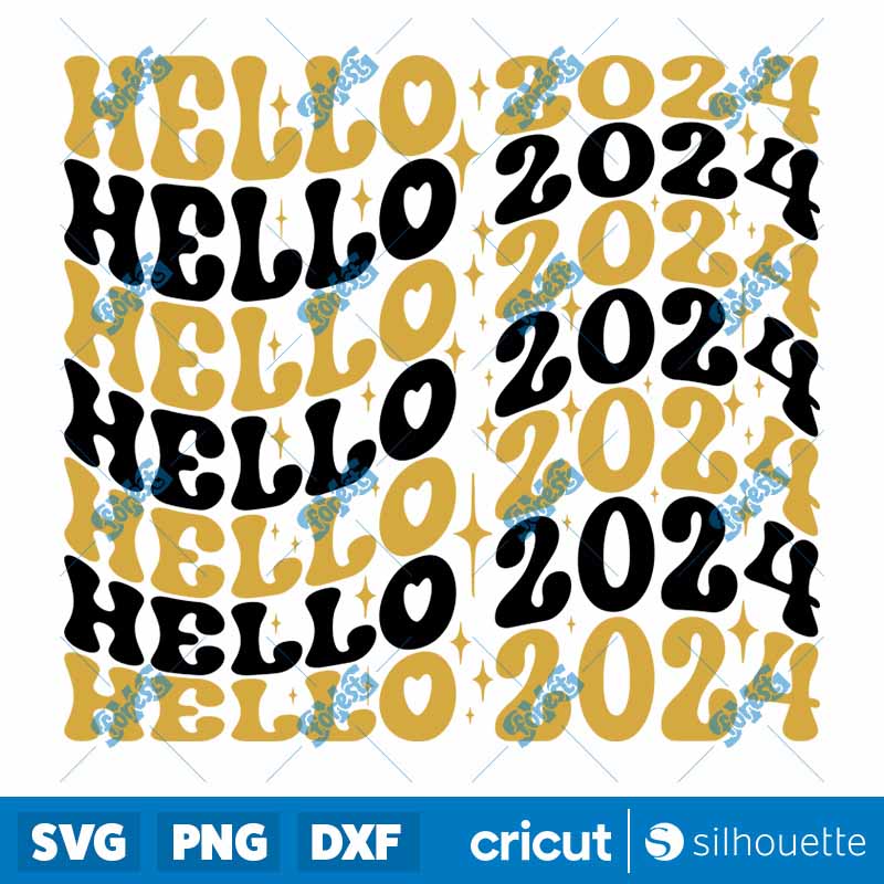 Hello 2024 SVG