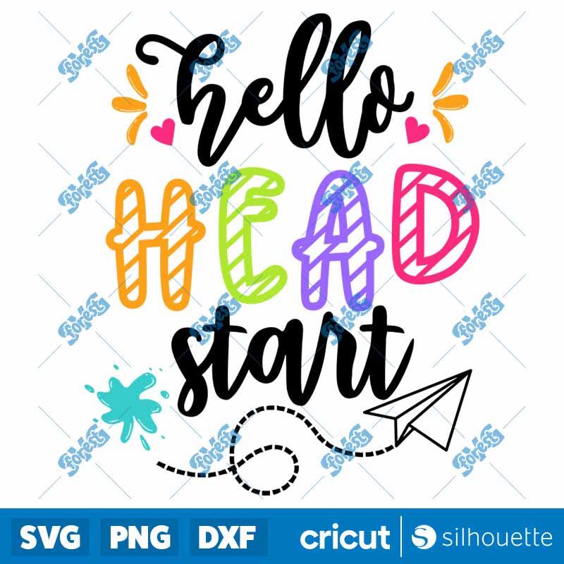 Hello Headstart SVG