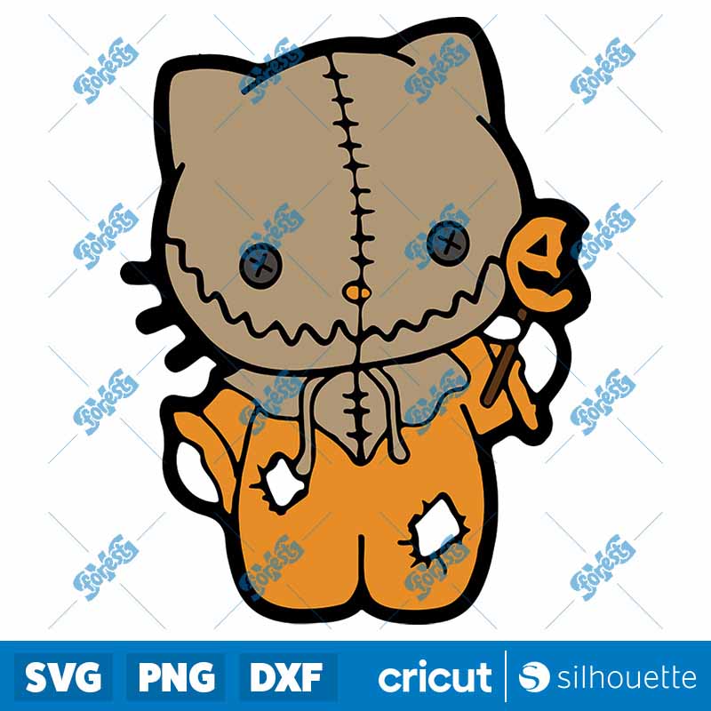 Hello Kitty Sam Trick Or Treat
SVG