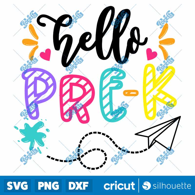 Hello Pre K SVG