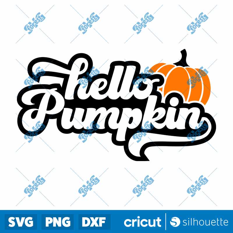 Hello Pumpkin SVG