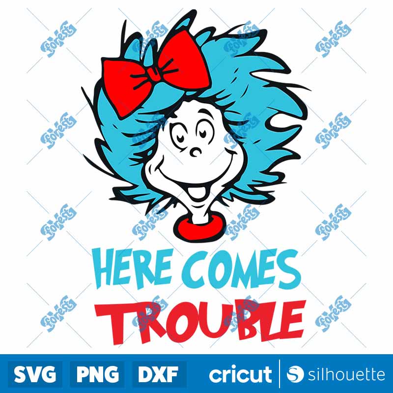 Here Comes Trouble SVG