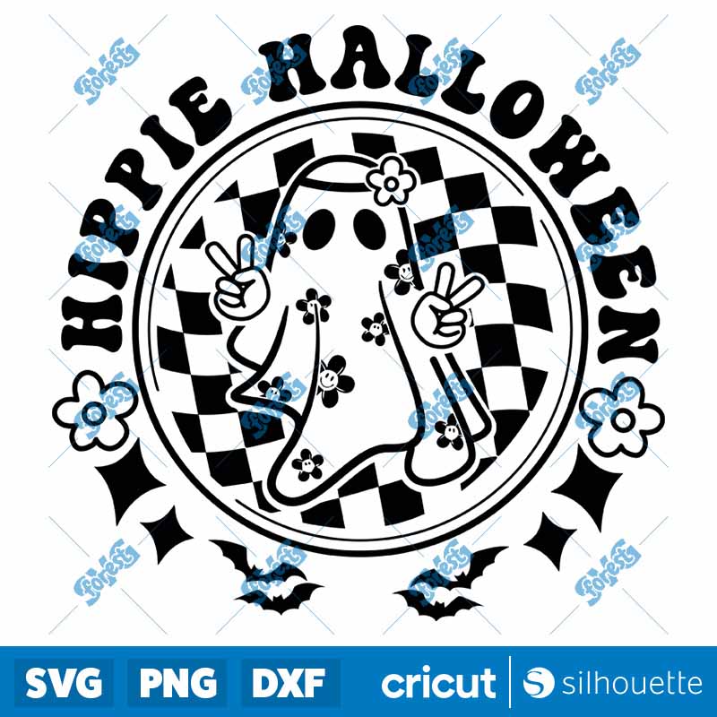 Hippie Halloween SVG