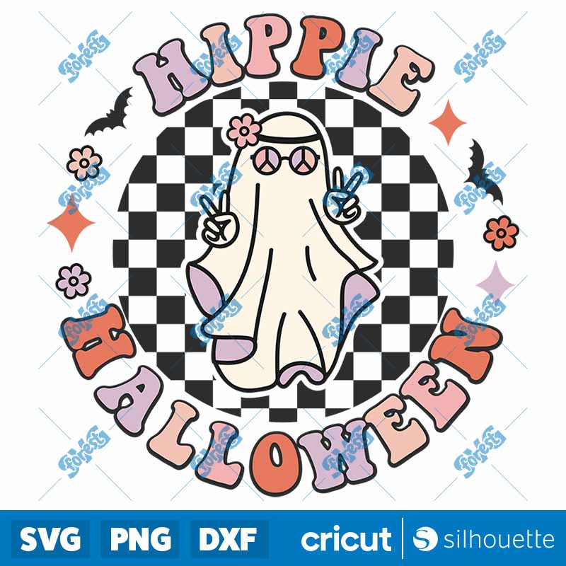 Hippie Halloween SVG