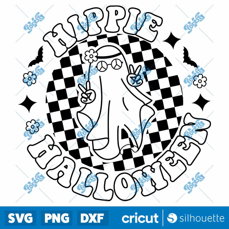 Hippie Halloween SVG