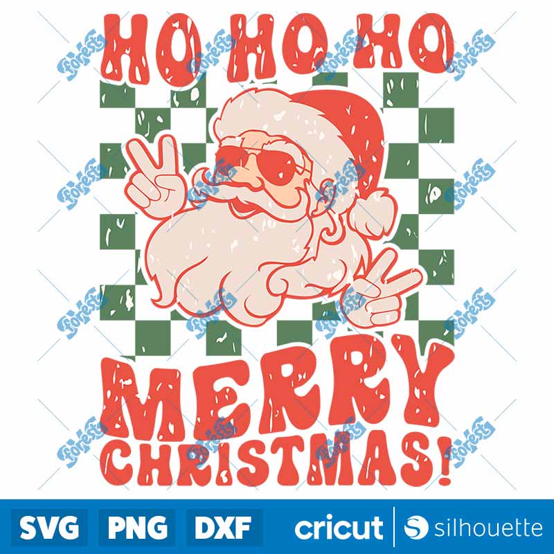 Ho Ho Ho Merry Christmas SVG